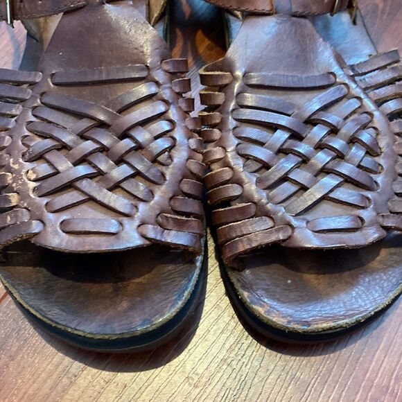 Vintage Levi’s Shoes & Boots Leather Huaraches Size 12 Made in Brazil